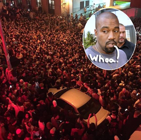 Tweet about a Kanye pop-up show in NYC creates chaos