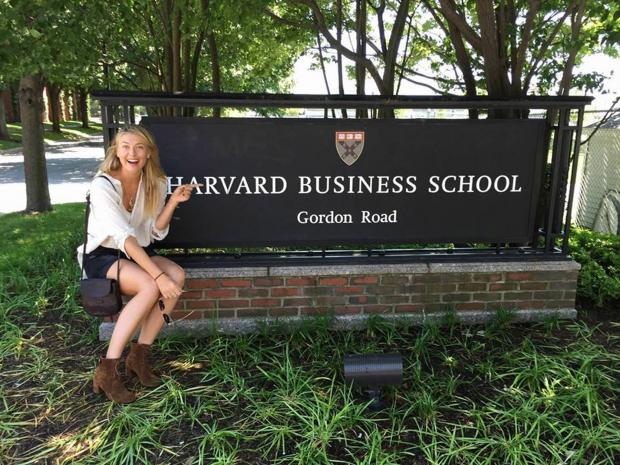 Real woman of substance: Maria Sharapova to go to Harvard Business School