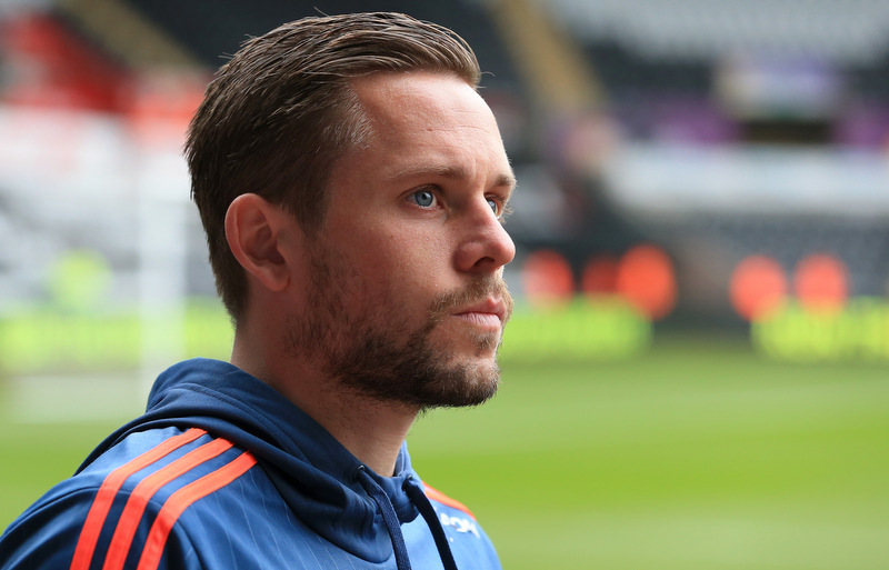 1st May 2016- Barclays Premier League- Swansea City v Liverpool- Gylfi Sigurdsson of Swansea City