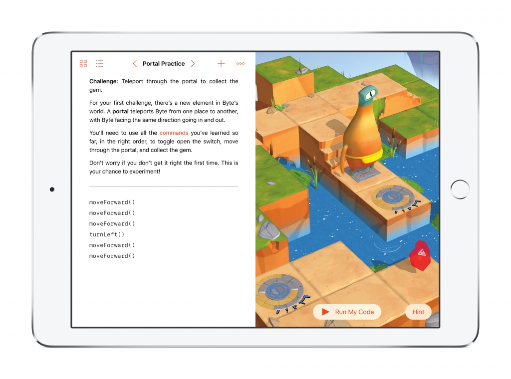 Swift Playgrounds makes learning to code easy and fun