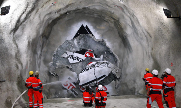 The world's longest rail tunnel, in numbers