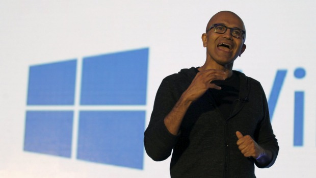 Microsoft CEO Satya Nadella has been trying to reinvigorate the once-lumbering company since taking over two years ago