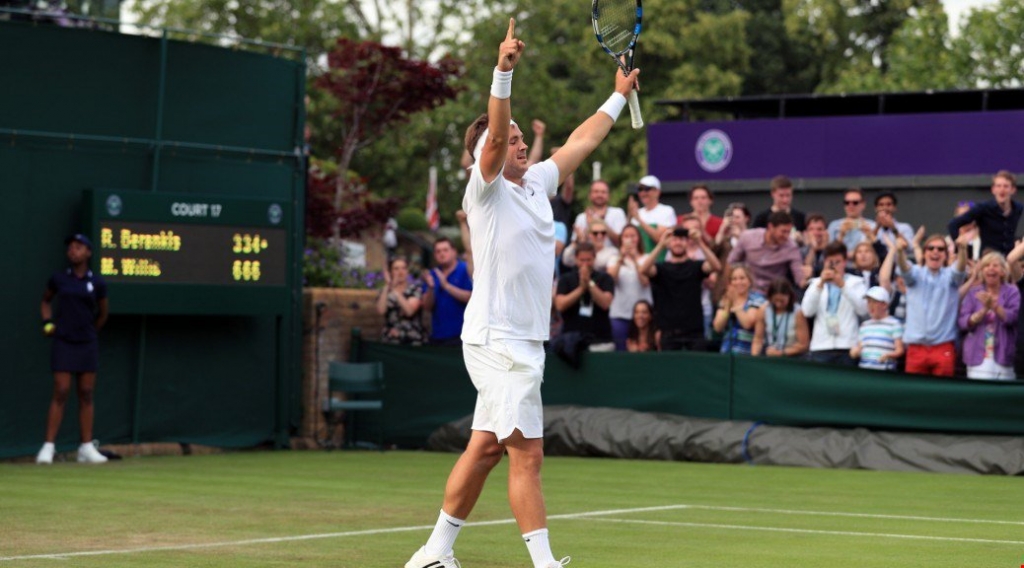 Tennis: World no.772 Marcus Willis seals dream match-up with Federer at Wimbledon