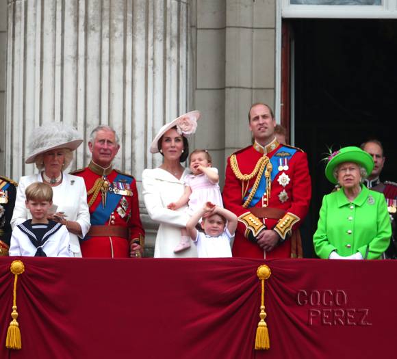 The royals celebrate the queen's 90th birthday