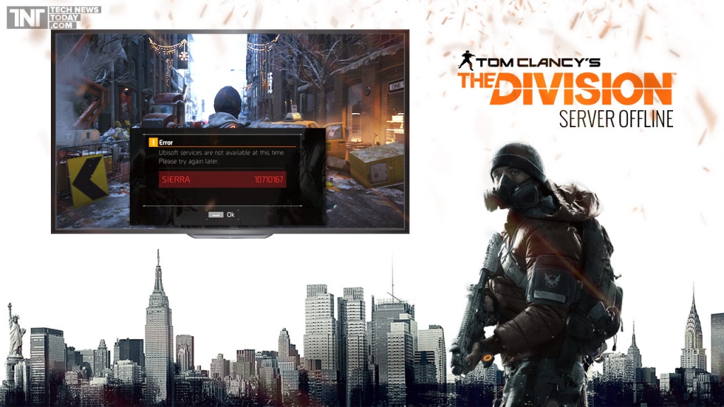 The Division Servers to Go Offline for the New Patch