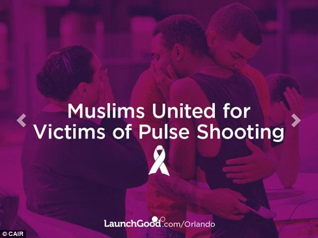 The Muslim community has so far raised $16,000 for the victims of the attack through LaunchGood