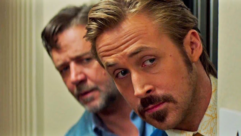 Russell Crowe and Ryan Gosling in'The Nice Guys