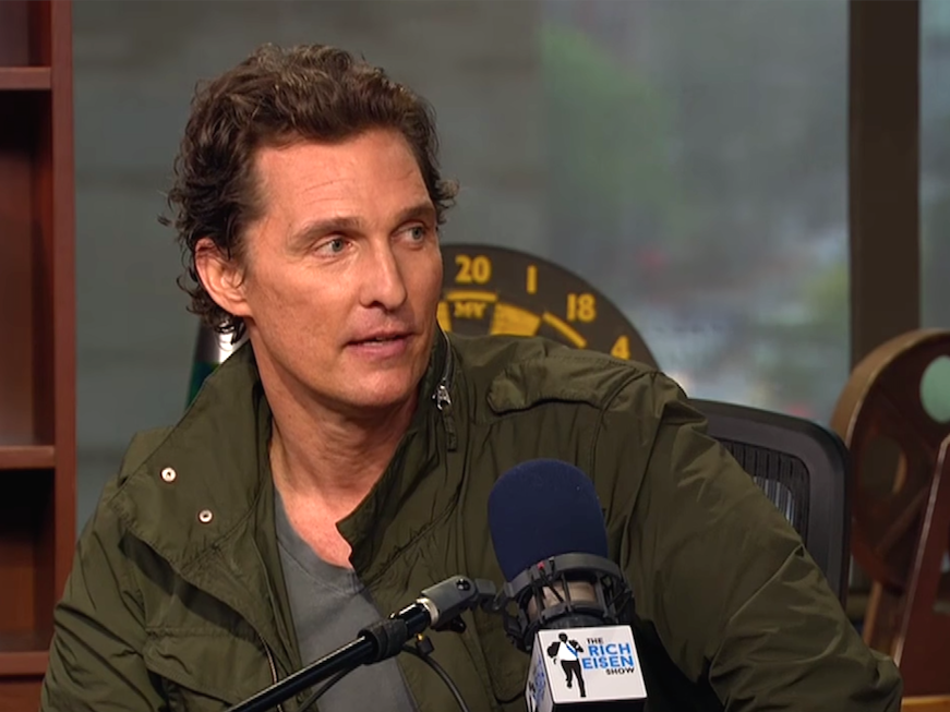 Matthew Mc Conaughey true detective rich eisen show