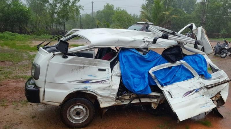 The accident took place in Kundapur 400 km from Bengaluru