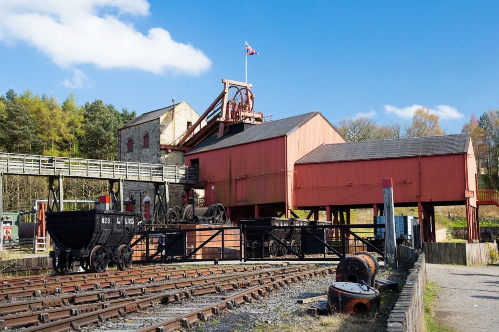 The defunct colliery near Stanley. The town’s scheme is the latest evidence of the shift from fossil fuels to renewable energyAlamy