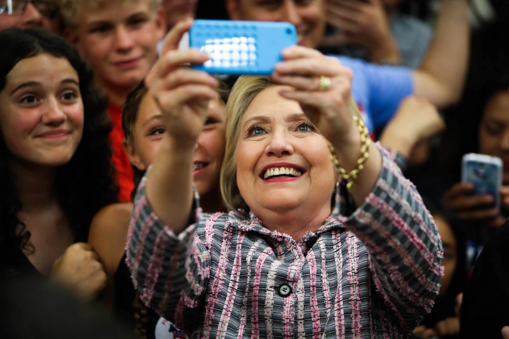 Hillary Clinton Selfie