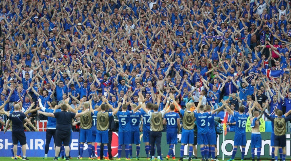 Iceland to face England in round-of-16