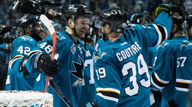 Tomas Hertl and Logan Couture have been among the many impactful players for the Sharks.                     USATSI