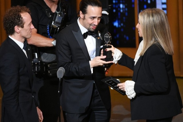 Lin-Manuel Miranda’s Hamilton is big winner at the Tony Awards