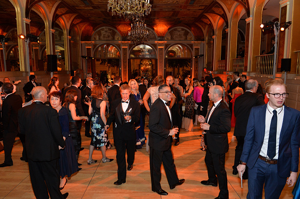 General view of the atmosphere at the after party for the 2016 Tony Awards Gala presented by Porsche at the Plaza Hotel