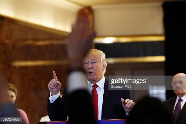 Donald Trump Holds Press Conference At Trump Tower