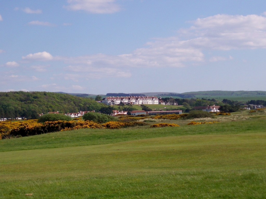 Trump bought The Turnberry hotel on the west-coast of Scotland in 2014