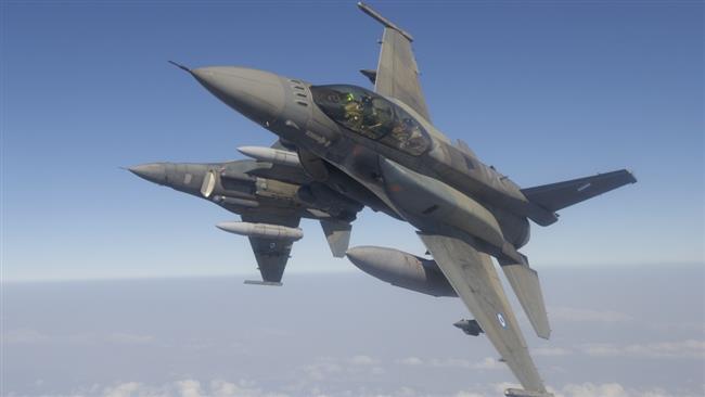 Two US F-16 warplanes have crashed after a mid-air collision over Georgia