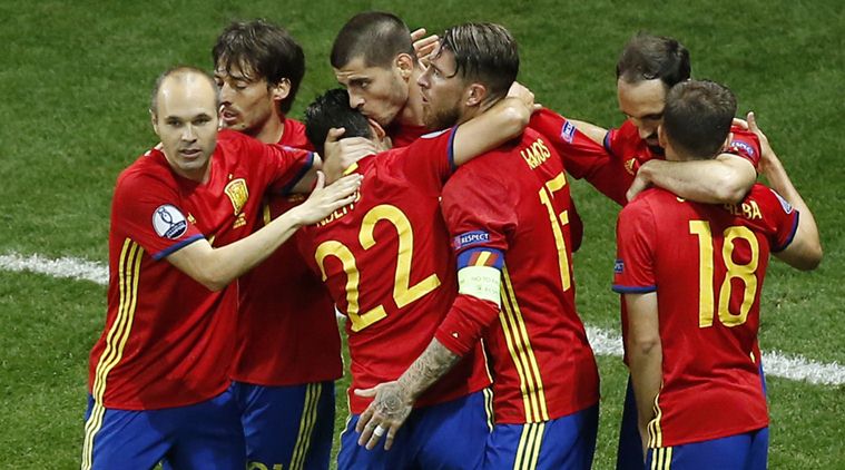 Spain vs Turkey ESP vs TUR Turkey vs Spain TUR vs ESP Euro 2016 Euro 2016 results euro cup results spain vs turnkey result spain vs turkey goals morata morata goals Football