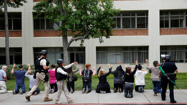 UCLA campus seeks normalcy a day after murder-suicide