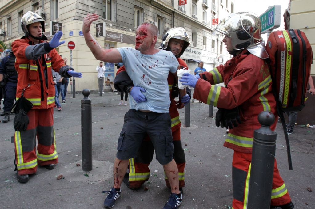 The English are girls’ says Russian football hooligan