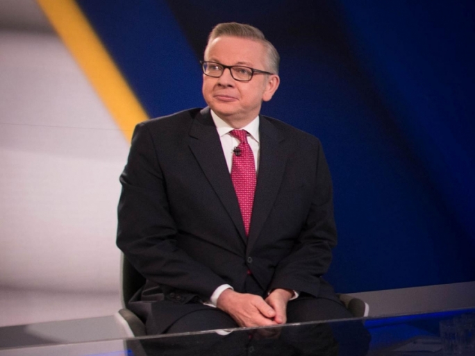 UK justice secretary Michael Gove