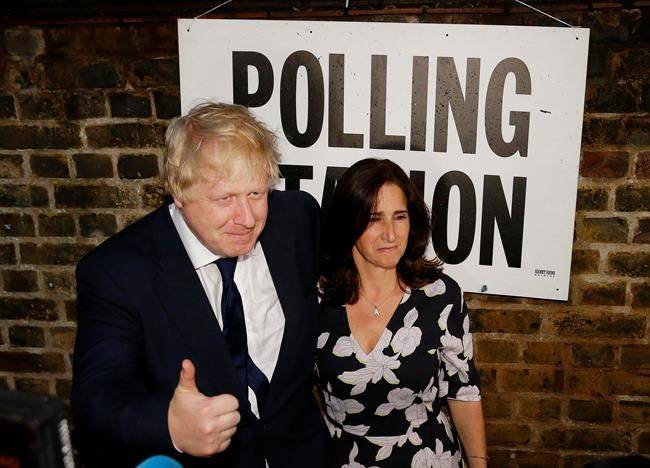 Boris Johnson dodges questions over leadership ambitions