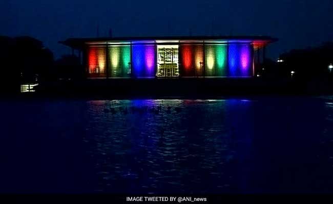 US Embassy In Delhi Lights Up In Solidarity With LGBT Community