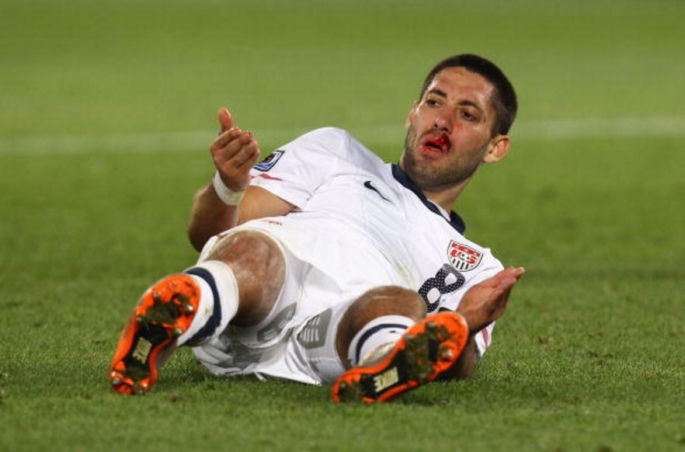 USA striker Clint Dempsey