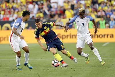 USA suffered a defeat against Colombia in the first match of Copa America 2016