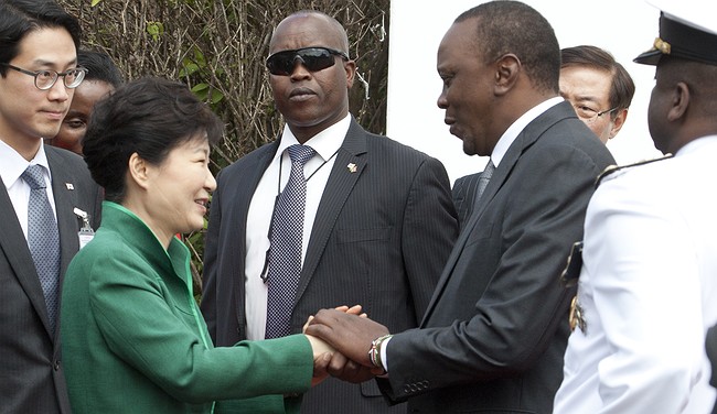 South Korean president starts three-day state visit to Uganda