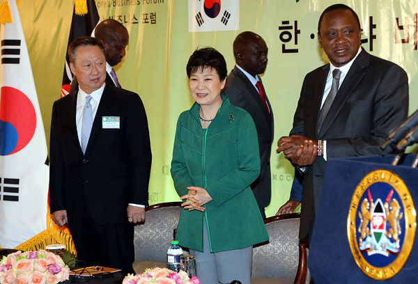 South Korean president starts three-day state visit to Uganda