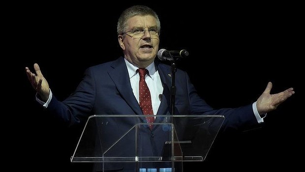 Unflinching IOC president Thomas Bach