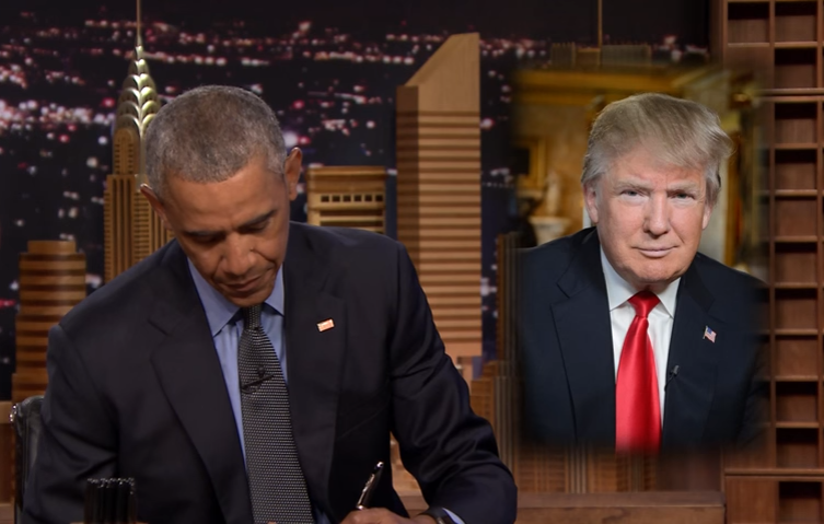 Barack Obama Donald Trump Jimmy Fallon