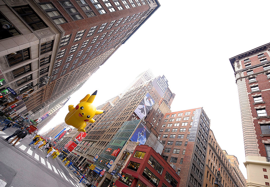 Crowds Gather For New York's Annual Thanksgiving Day Parade