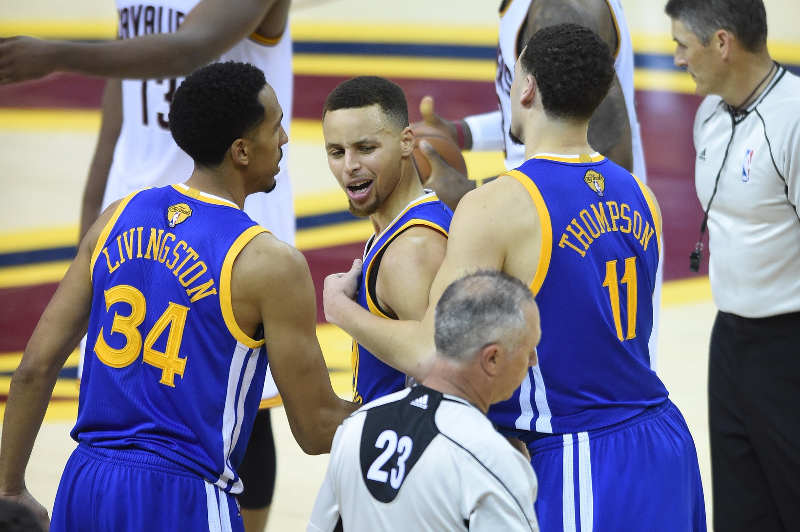 VIDEO Stephen Curry's Mouthpiece Hit Son of Cavaliers Minority Owner in the Face