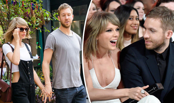 Taylor Swift and Calvin Harris