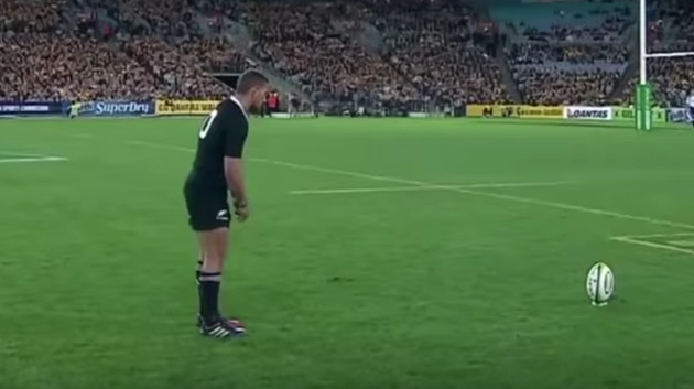 All Blacks out-half Aaron Cruden