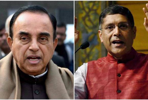 Swamy fires fresh salvo at Arvind Subramanian