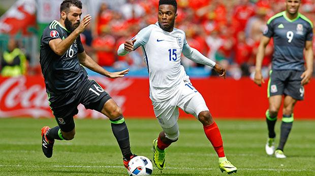 Euro 2016: England's Daniel Sturridge kicks in a last-minute goal