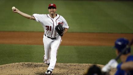 Max Scherzer was in red-hot form for Washington