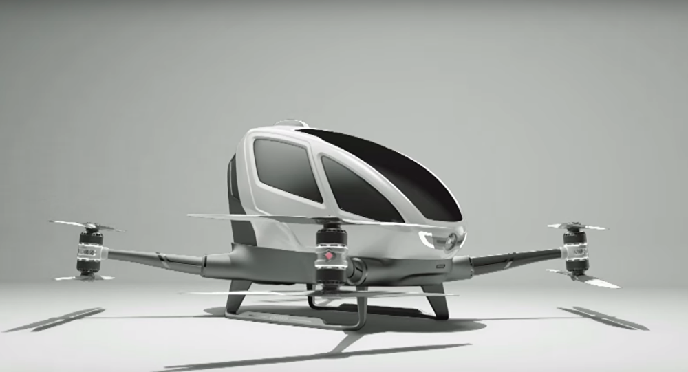 EHang's 184 passenger drone