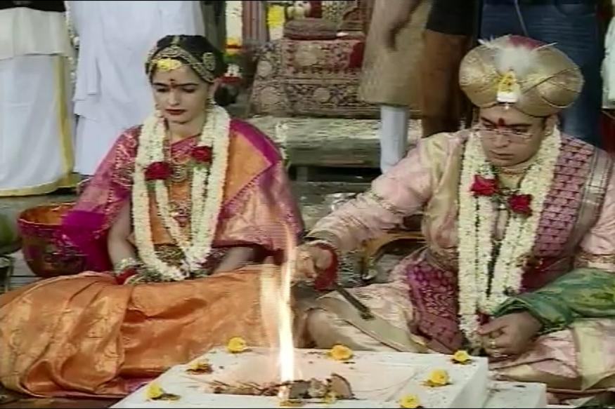 Royal Wedding at Mysore Palace'King Yaduveer Ties Knot with Rajasthan Royalty