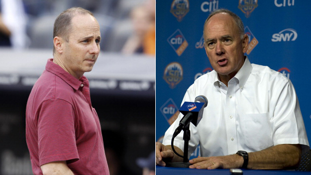 Yankees GM Brian Cashman, Mets GM Sandy Alderson