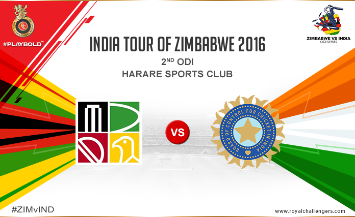 India vs Zimbabwe,1st ODI 2016