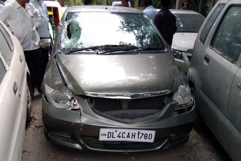 Honda City Accident