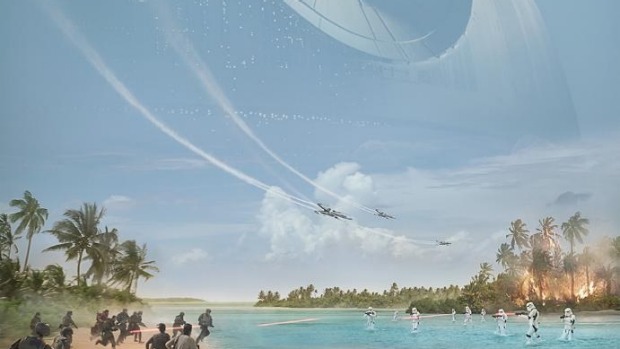 A new poster for Star Wars Rogue One