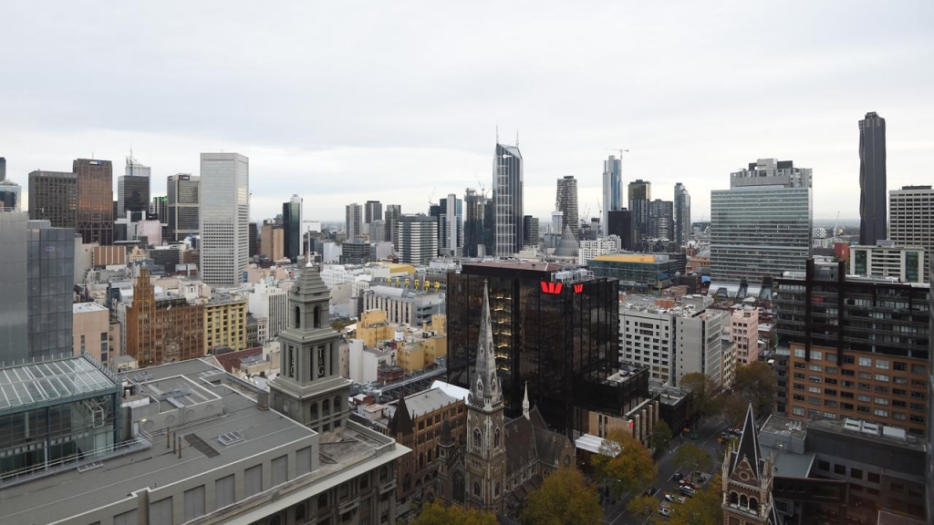 A peaceful Black Lives Matter rally has shut down parts of Melbourne s central business district