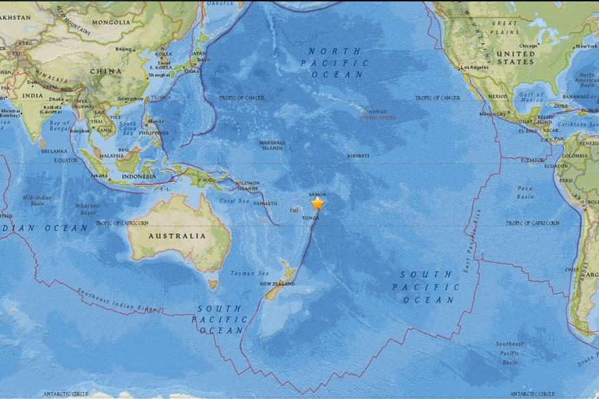 6.0-Magnitude Quake Hits Off Tonga USGS