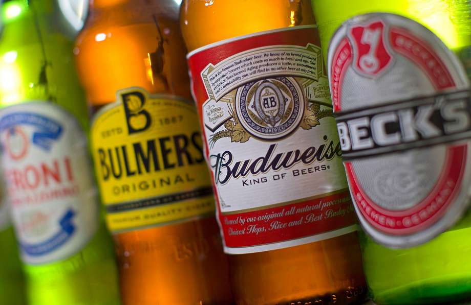 The merger of Anheuser Busch InBev maker of Budweiser and Beck’s and SABMiller which produces Peroni and Bulmers has been paused in Britain